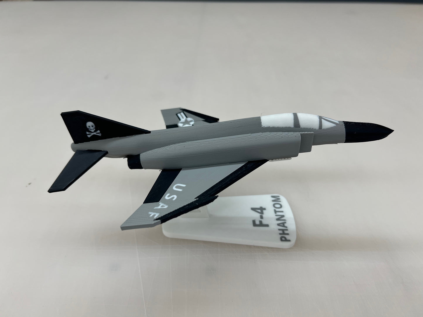 F-4 Phantom Jet Airplane Model Desk Display