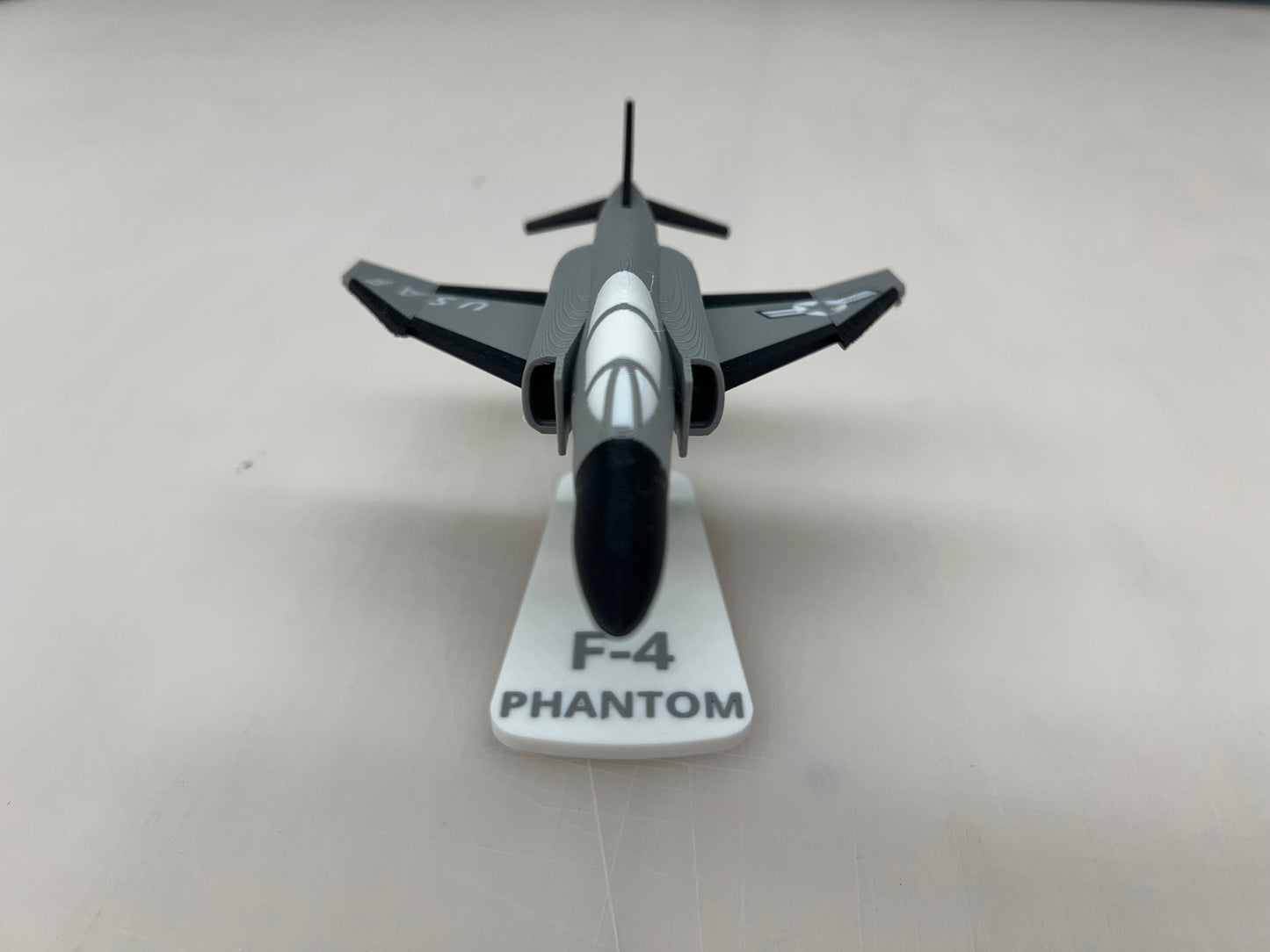 F-4 Phantom Jet Airplane Model Desk Display