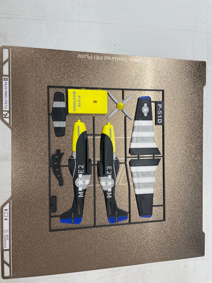 P-51D Mustang Airplane Model Desk Display