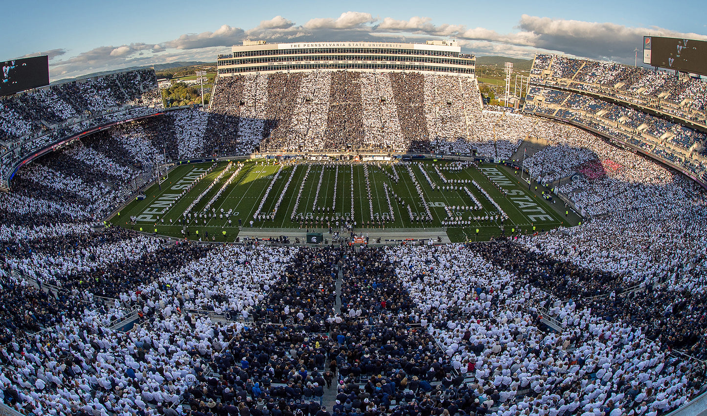 Beaver Football Stadium Wall Mural