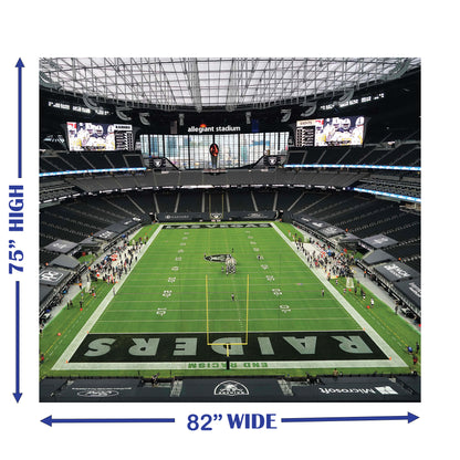 Las Vegas Raiders Wallpaper Allegiant Stadium Wall Mural height width