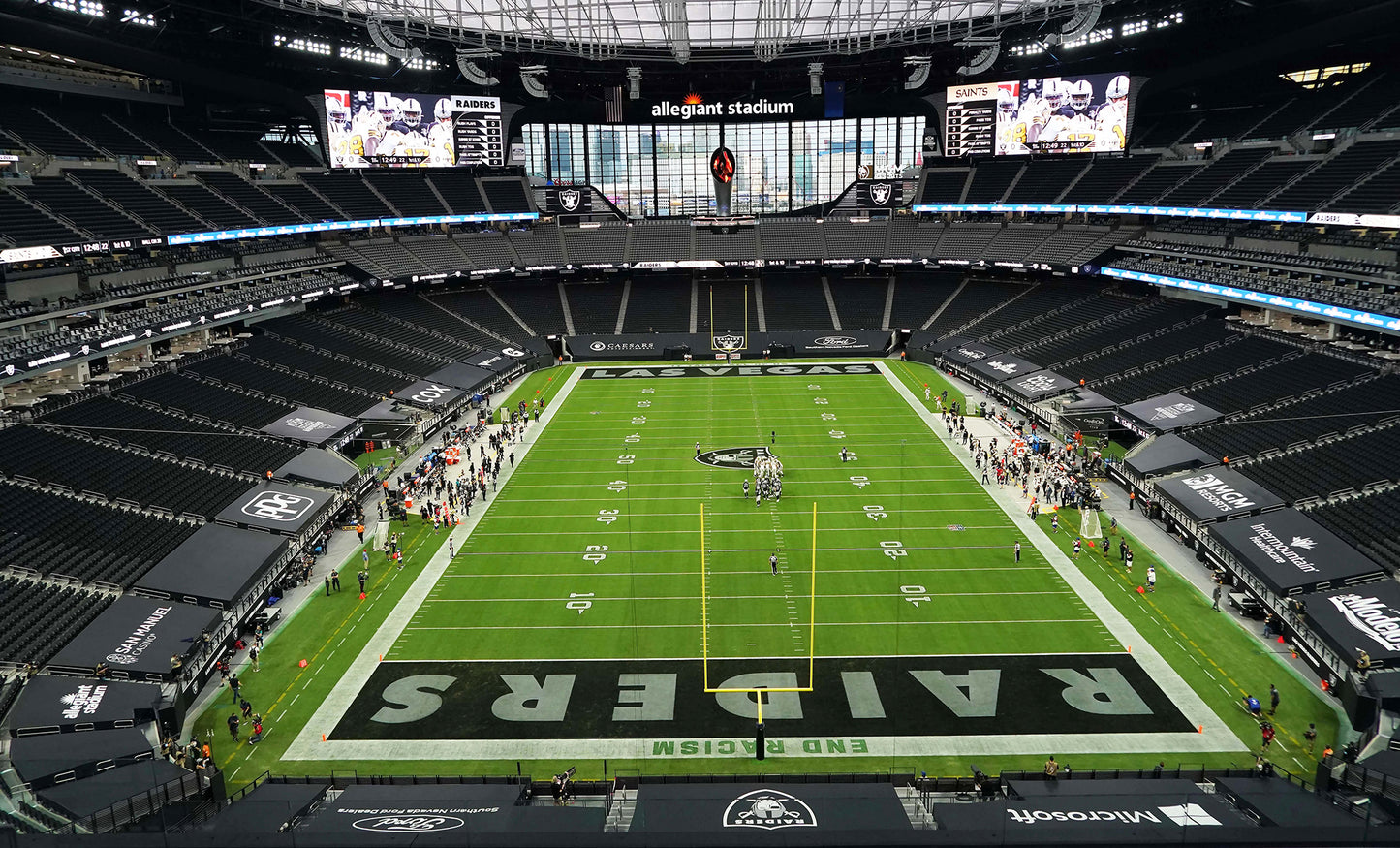 Las Vegas Raiders Allegiant Football Stadium Wall Mural