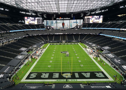 Las Vegas Raiders Allegiant Football Stadium Wall Mural