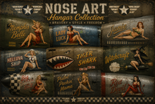 Nose Art Hangar Collection Wall Mural