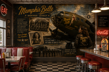 Memphis Belle Inspired Legacy Wall Mural