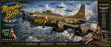 Memphis Belle Victory Run Desk Mat