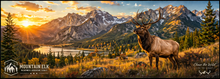 Mountain Elk Wilderness Desk Mat