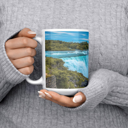Niagara Falls 15 oz full wrap coffee mug