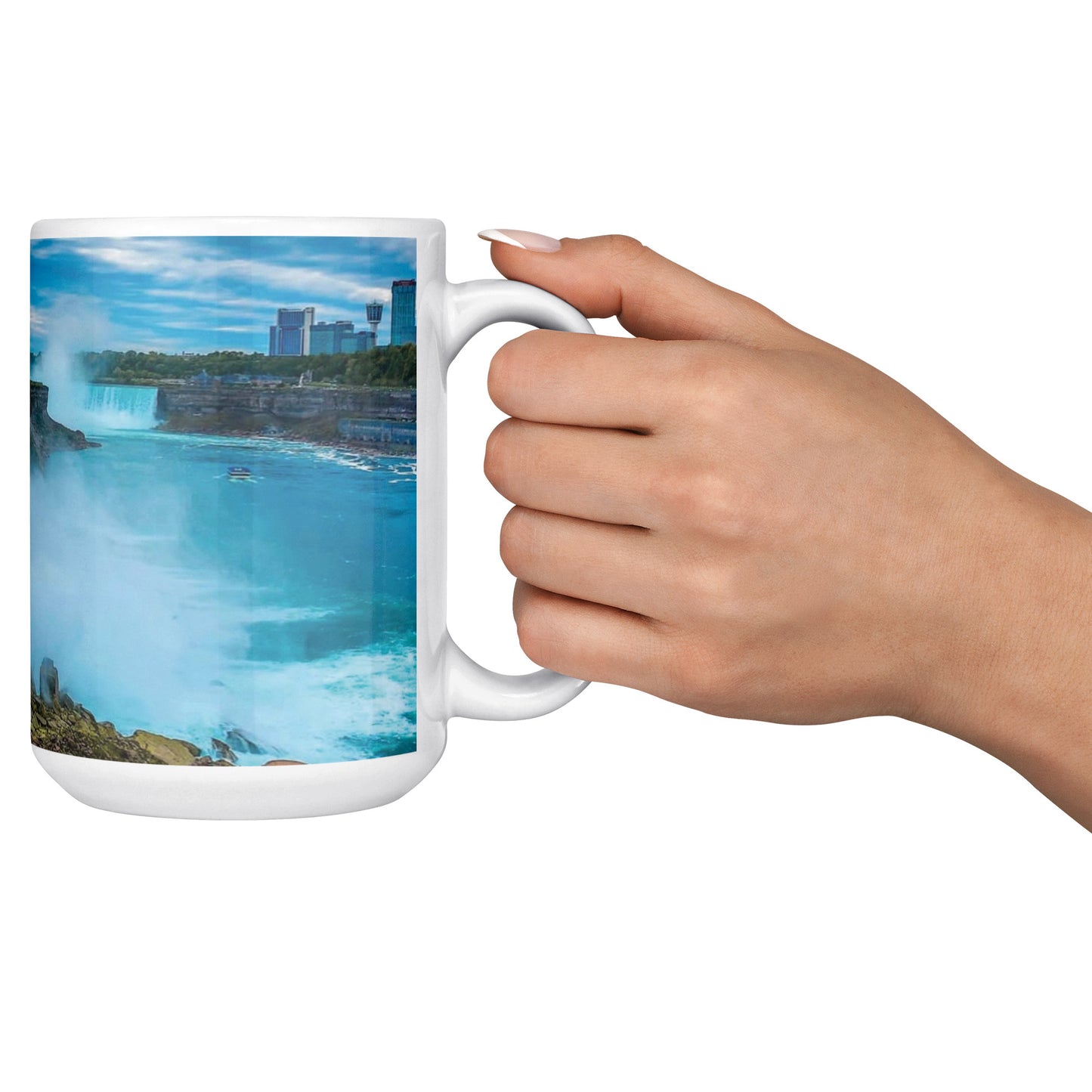 Niagara Falls 15 oz full wrap coffee mug