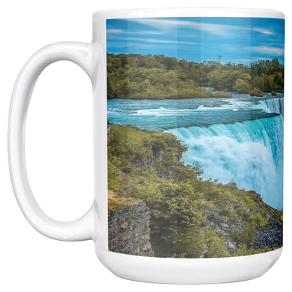 Niagara Falls 15 oz full wrap coffee mug