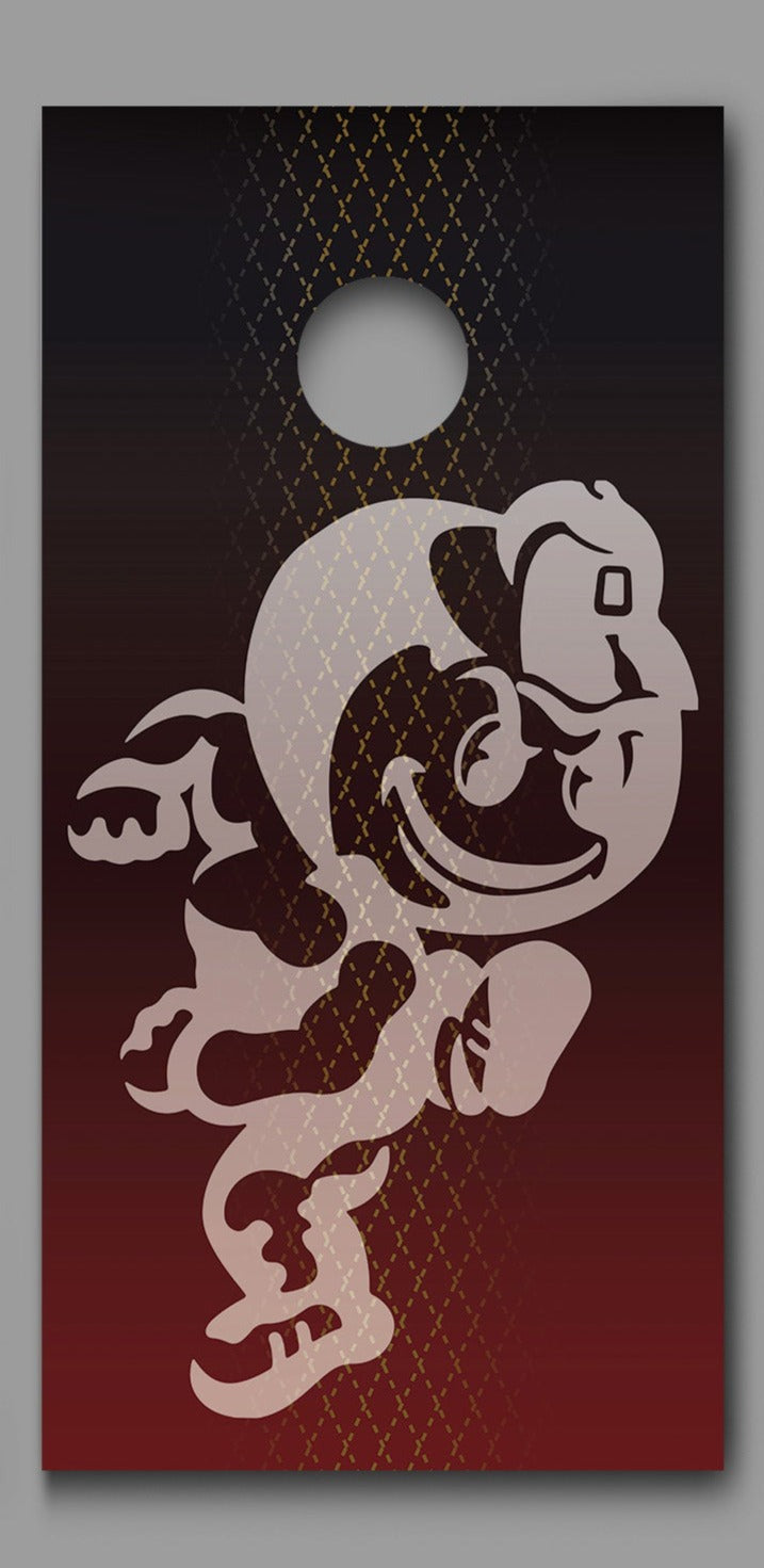 OSU Brutus Only Design Cornhole Board Decal Wraps - 150710