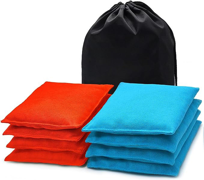 Corn Hole Bags - Regulation Size and Weight - 8 Bags Choose Colors