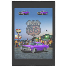 Purple Dodge Dart Route 66 Rug 5 Sizes