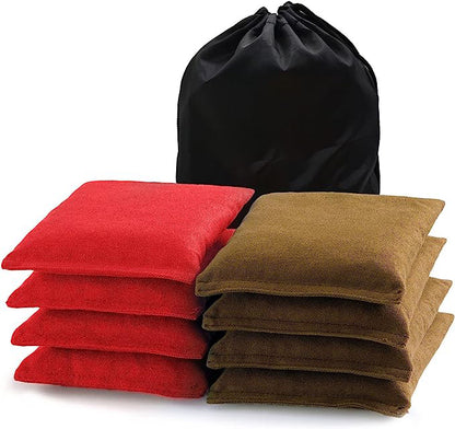 Corn Hole Bags - Regulation Size and Weight - 8 Bags Choose Colors