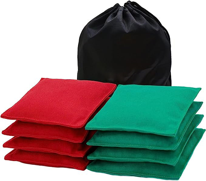 Corn Hole Bags - Regulation Size and Weight - 8 Bags Choose Colors