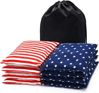 Corn Hole Bags - Regulation Size and Weight - 8 Bags Choose Colors