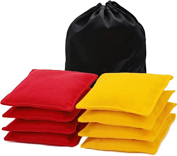 Corn Hole Bags - Regulation Size and Weight - 8 Bags Choose Colors