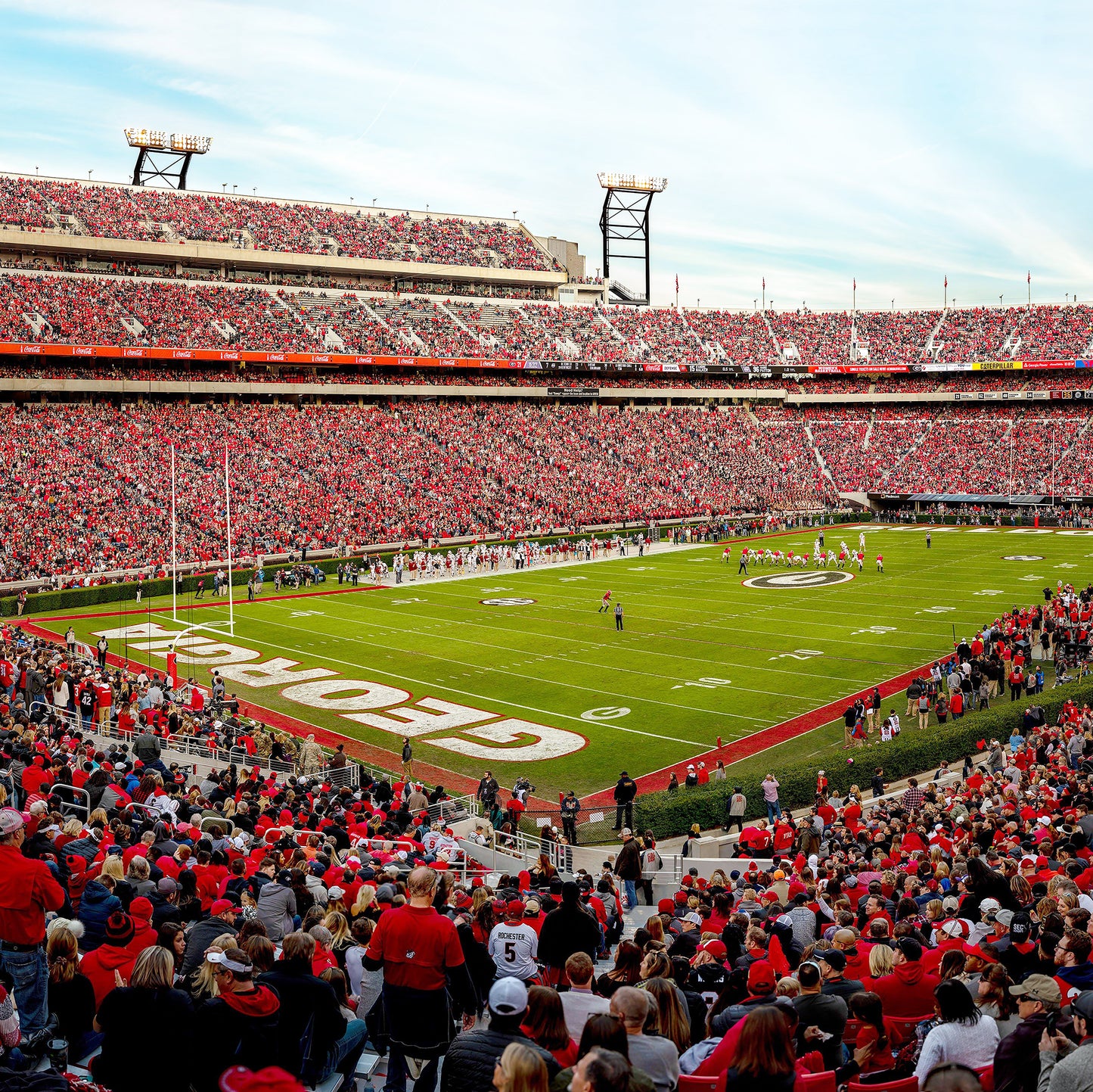 Sanford Football Stadium Georgia Wall Mural