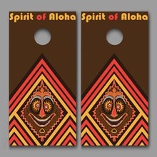 Spirit of Aloha Hawaii Corn Hole Board Decal Wraps
