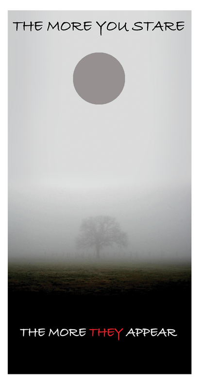 The More You Stare... Cornhole Board Decal Wraps