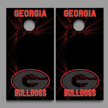 Georgia Bulldogs Design C Corn Hole board decal wrap