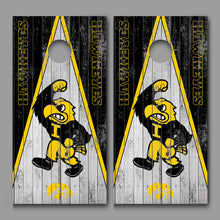 University of Iowa Corn hole Board Decal Wrap