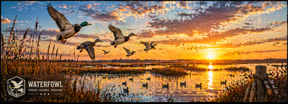 Waterfowl Marsh Flight Desk Mat