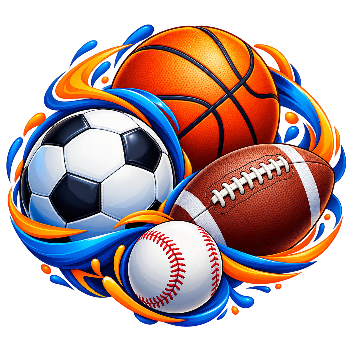All Star Sports standalone decal only