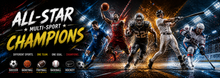 All-Star Multi-Sport Champions Desk Mat