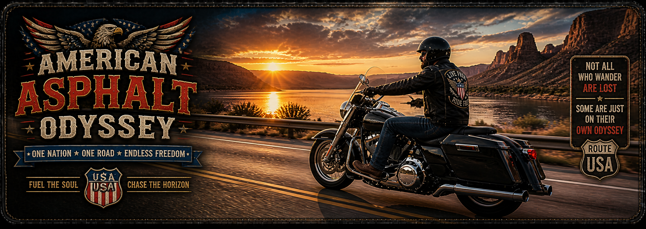 American Asphalt Odyssey Desk Mat
