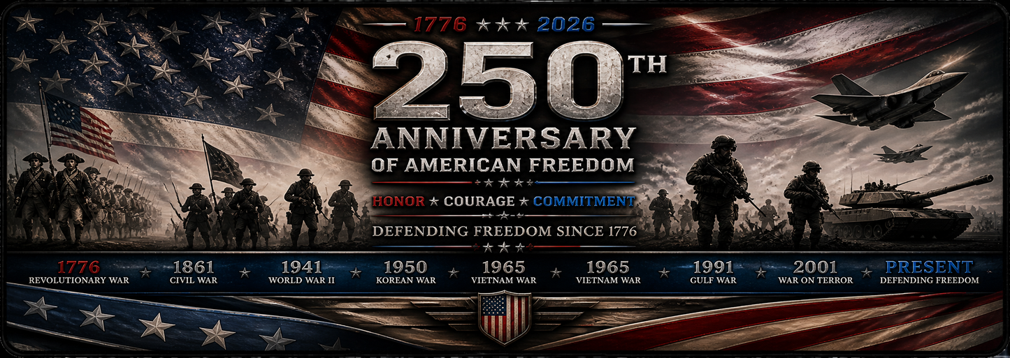 Stars & Stripes Battlefield Honor Desk Mat