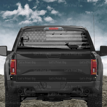 American Hunter Rear Window Decal Many choices