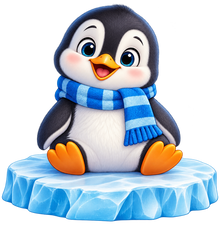 Arctic Penguin Explorer standalone decal only