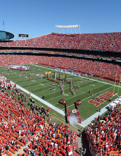 Arrowhead Football Stadium Wall Mural