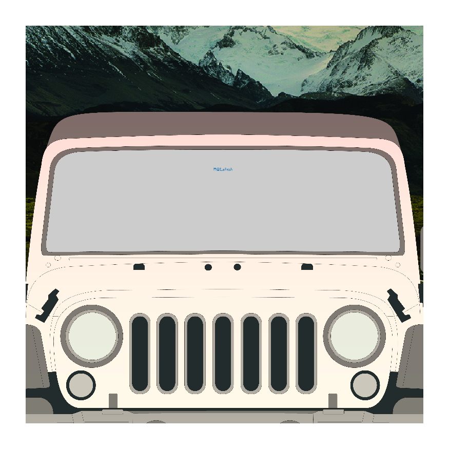 Design Your Own Front Windshield Decal