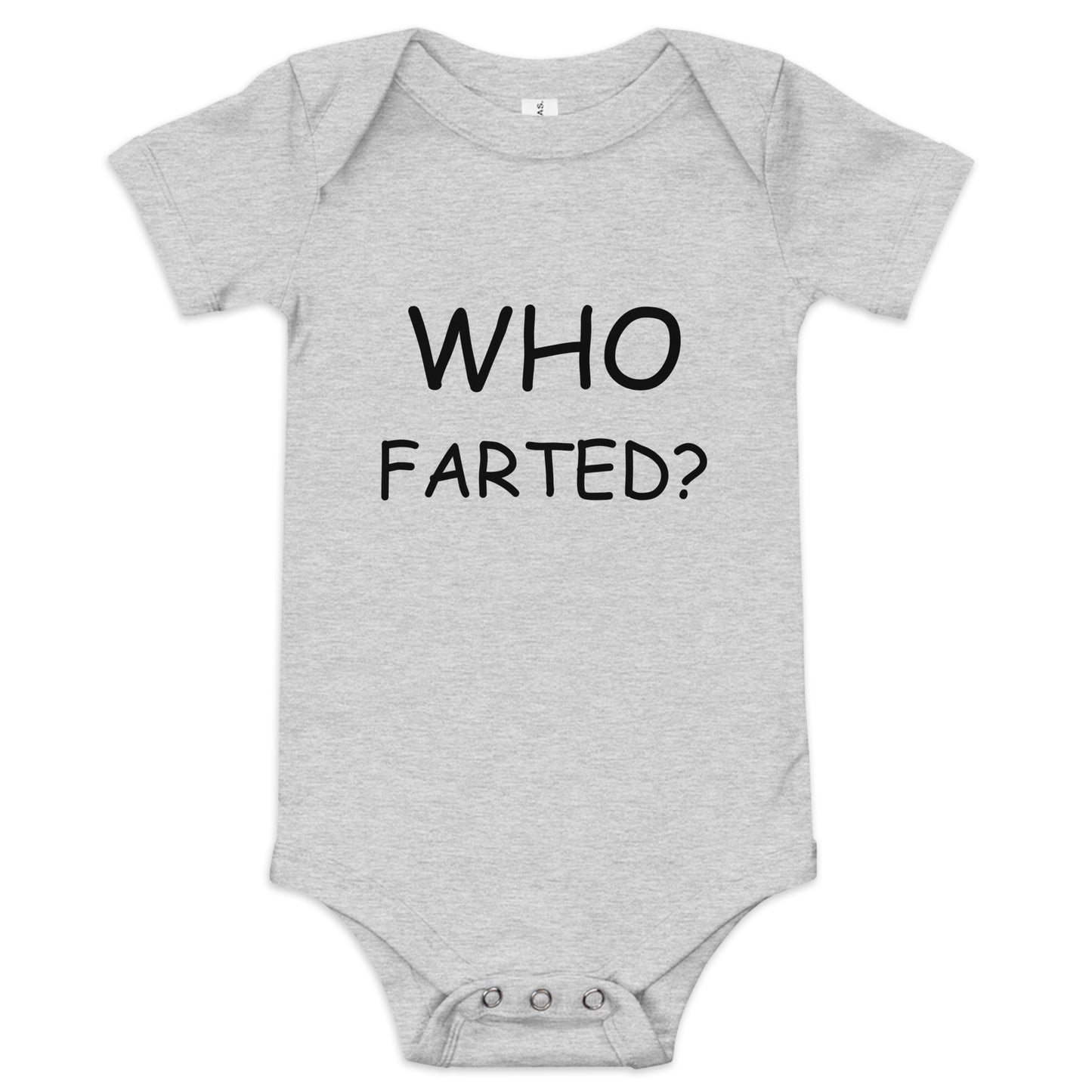 Who Farted Baby short sleeve one piece