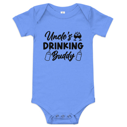 Uncles Drinking Buddy Baby short sleeve one piece