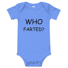 Who Farted Baby short sleeve one piece