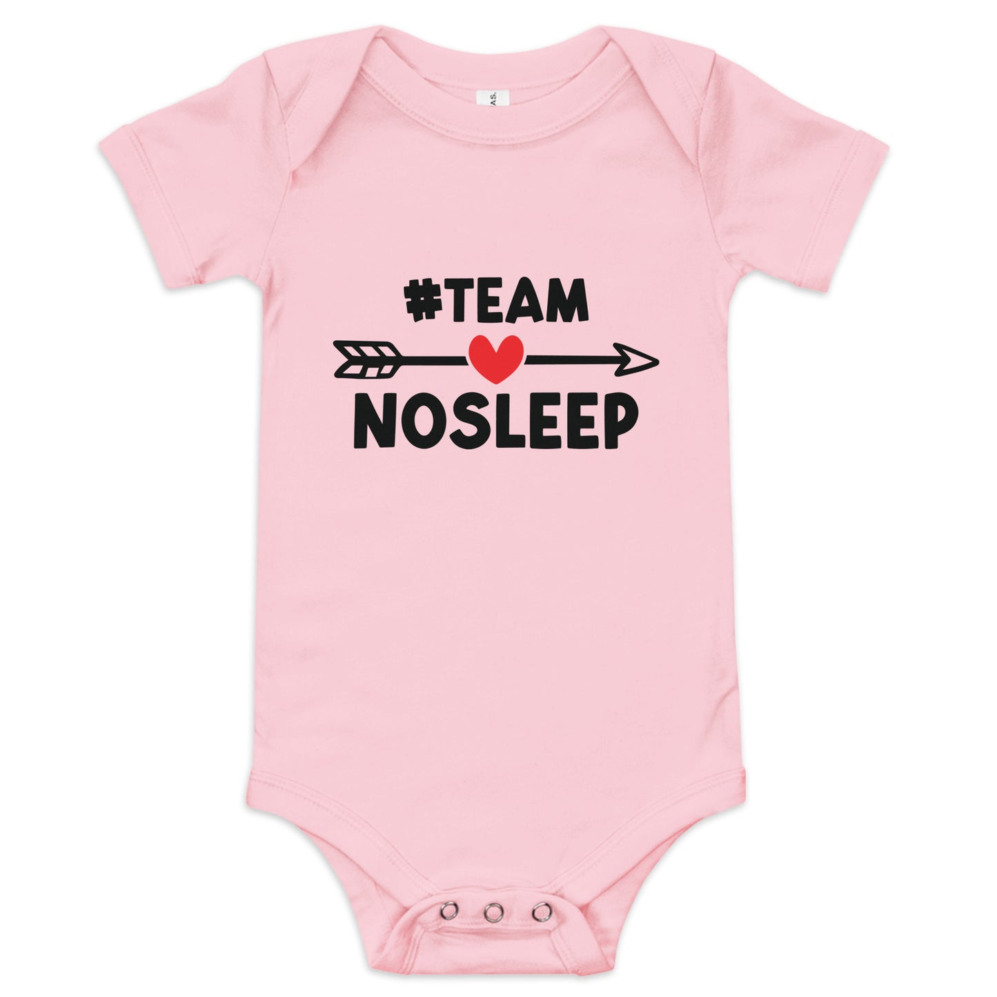 Team No Sleep Baby short sleeve one piece