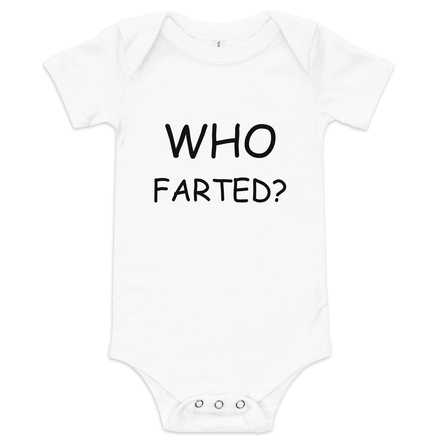 Who Farted Baby short sleeve one piece