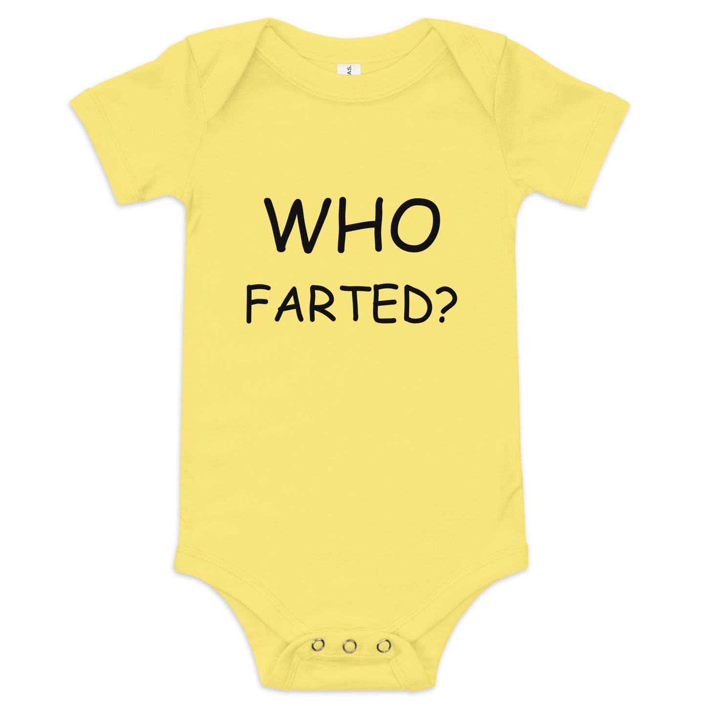 Who Farted Baby short sleeve one piece