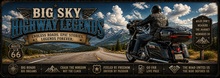 Big Sky Highway Legends Desk Mat