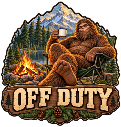 Bigfoot Off Duty standalone artwork