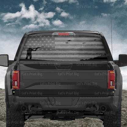American Hunter Rear Window Decal Many choices