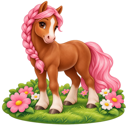 Blossom Pony standalone decal only