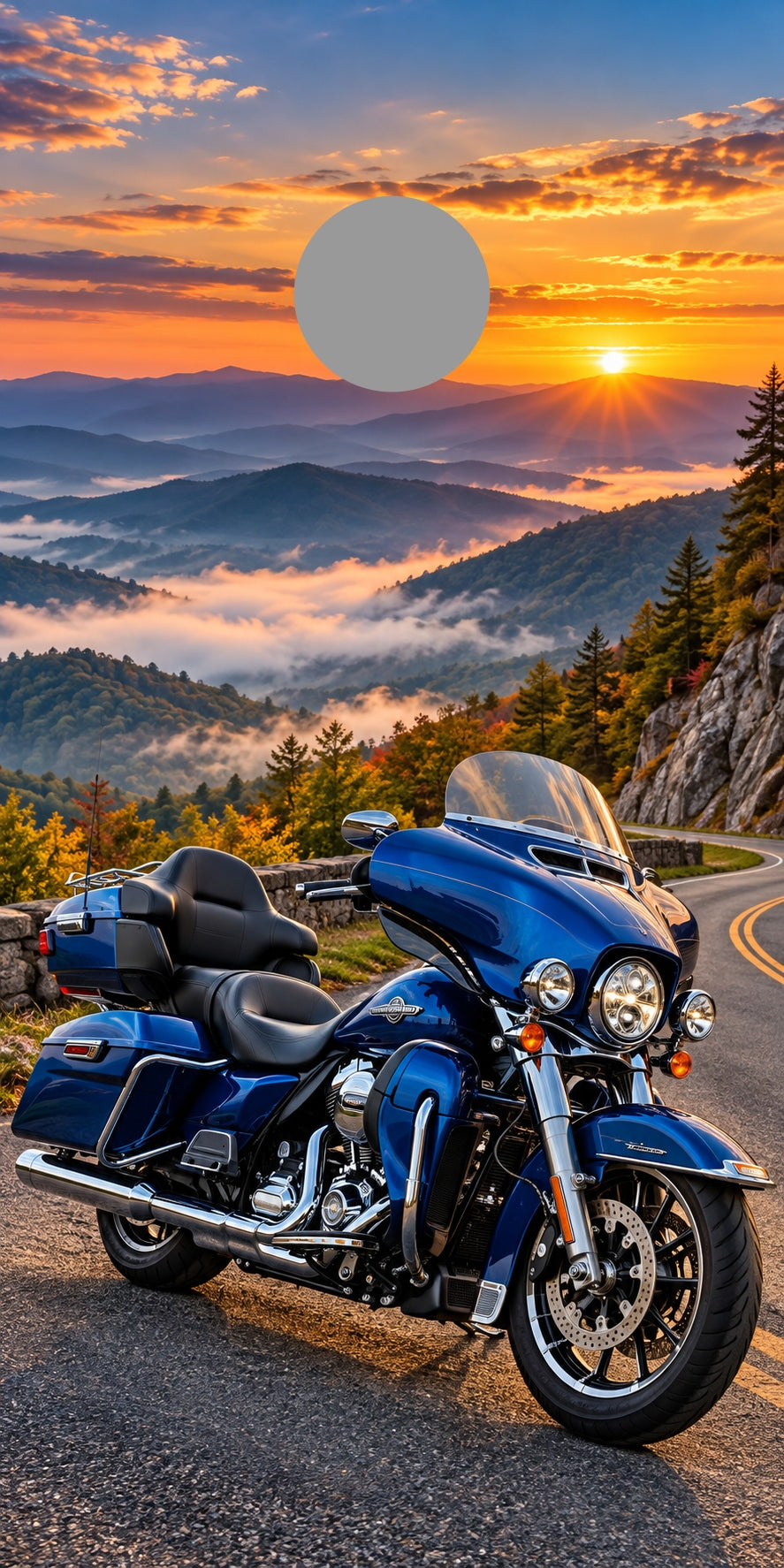 Blue Ridge Motorcycle Escape cornhole wrap proof showing regulation hole position