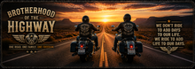 Brotherhood of the Highway Desk Mat