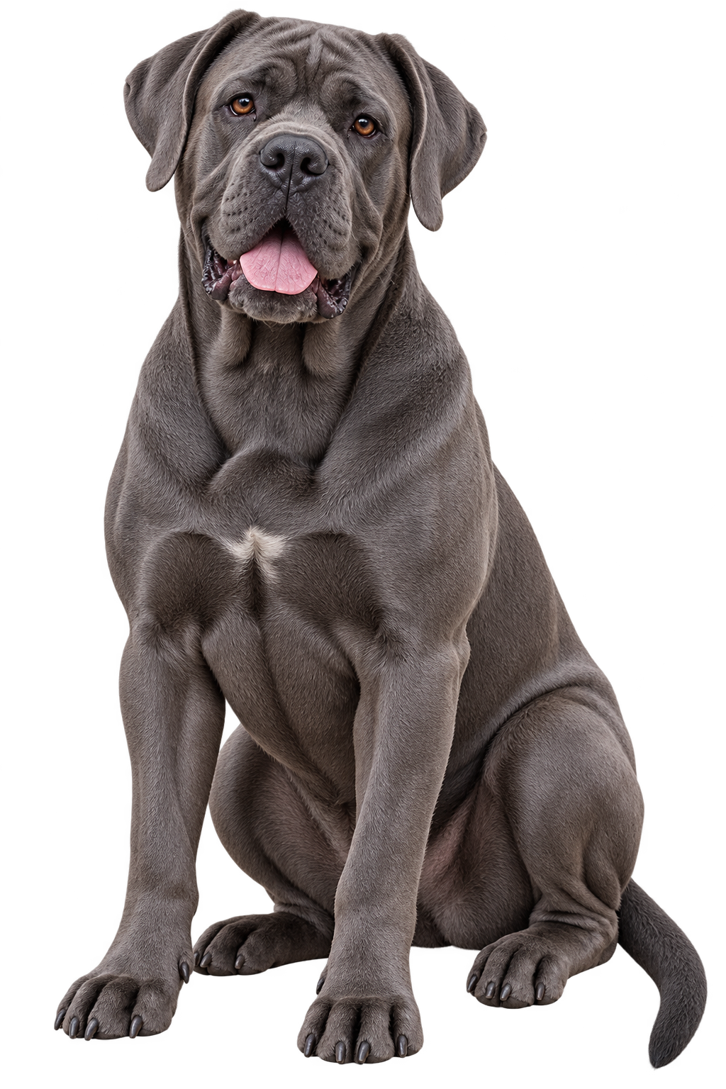 Cane Corso realistic full body contour cut dog decal artwork