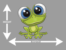 Cartoon Frog Wall Art Decal