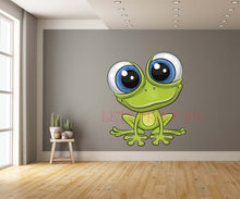 Cartoon Frog Wall Art Decal